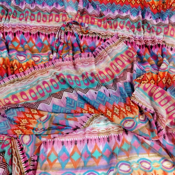 Profile by Gottex Santa Fe Mesh Swim Cover Up Caftan Size S/Petite - Picture 14 of 14